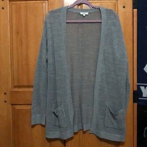 Long Gray Cardigan